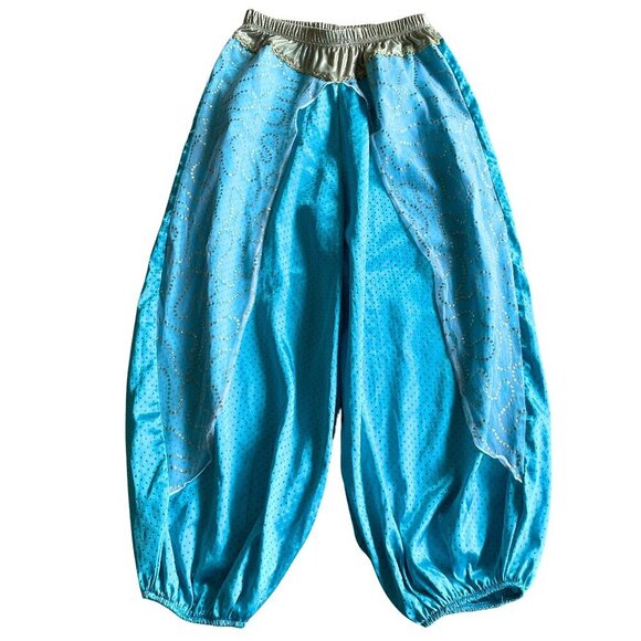 Disney Other - Vintage 2000s Disney Store Aladdin Jasmine Girls Pants - Size Medium (7/8)